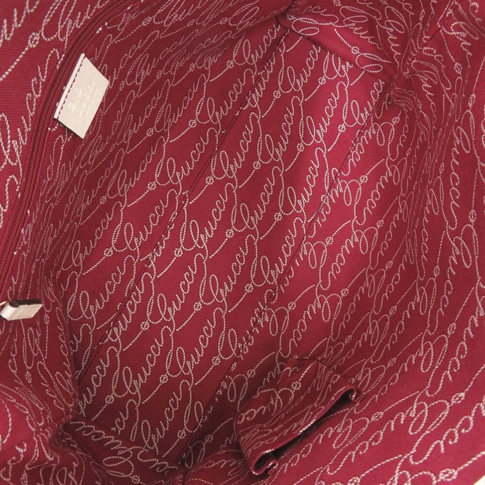 Pre-Loved Gucci Canvas Web Tote - Picture 4 of 12